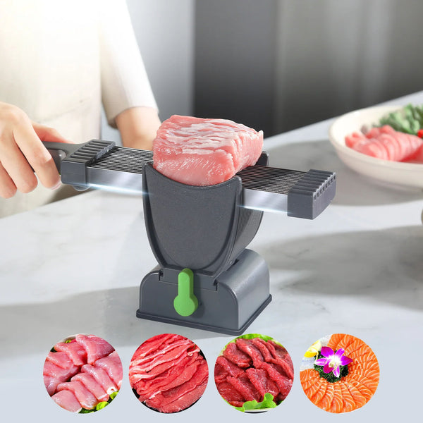 New Multi-functional Fresh Meat Cutter Meat Cutter Good Cleaning Kitchen Household Slicing Silk Diced Foam Artifact