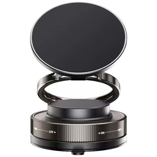 Vacuum Magnetic Suction Mobile Phone Car Navigation Strong Magnetic Suction Car Suction Cup Rotating Car Mobile Phone Holder