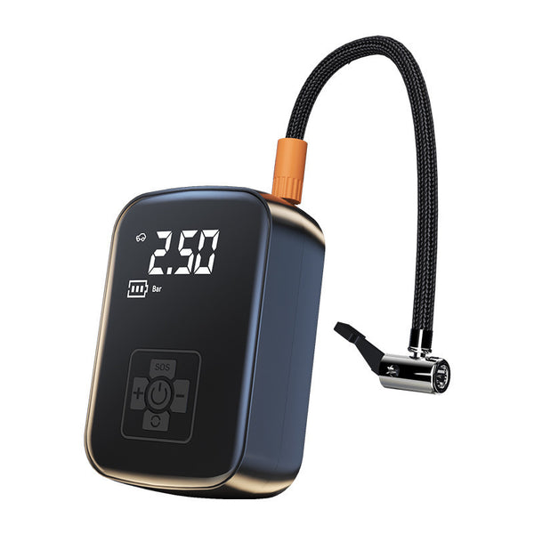 Vehicle-mounted Wireless Air Pump, Automobile Portable Air Pump, Electric Car Tire Inflator, Inflating