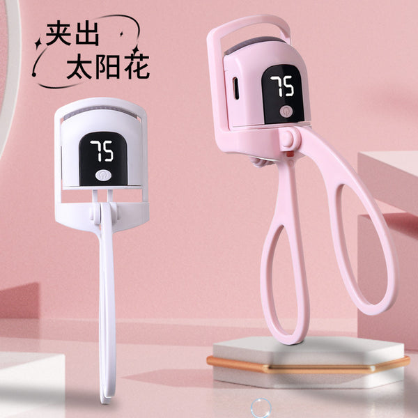 مكبس تجعيد الرموش الكهربائي، تجعيد كهربائي، تصفيف دائم، جهاز تجعيد الرموش، شحن، تدفئة، تجعيد كهربائي، مكبس حواجب، قطعة أثرية