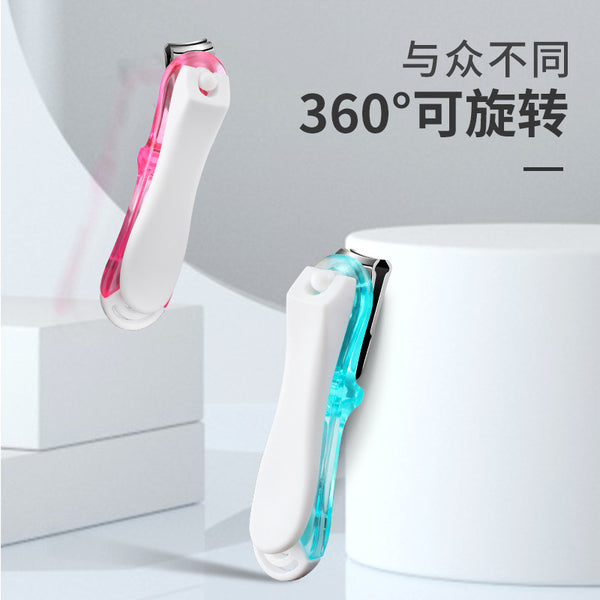 مقصات أظافر مقصات أظافر مقصات أظافر مضادة للرذاذ أدوات تقليم أظافر محمولة هدية مقصات أظافر من الفولاذ المقاوم للصدأ