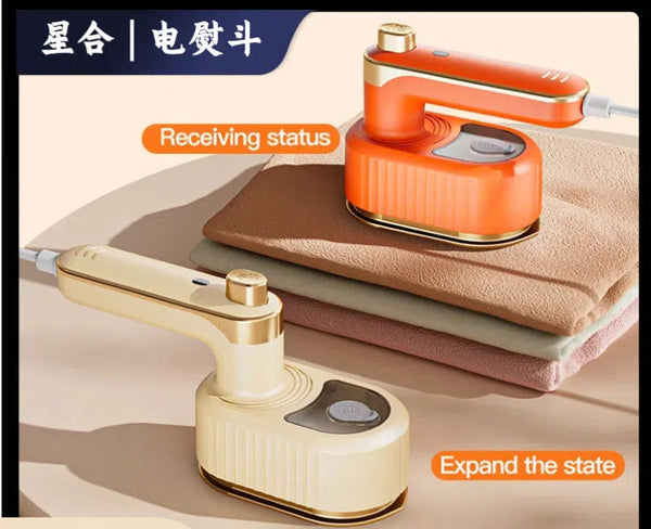Electric Iron Handheld Hanging Ironing Machine Mini Small Ironing Machine Portable Household Steam Rotary Folding Iron